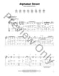 Alphabet Street Guitar and Fretted sheet music cover